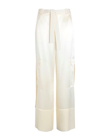 CALVIN KLEIN Cargo Ivory 73% Naia™ Acetate, 27% Polyester