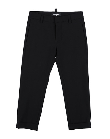 DSQUARED2 Casual trouser Black 95% Virgin Wool, 5% Elastane