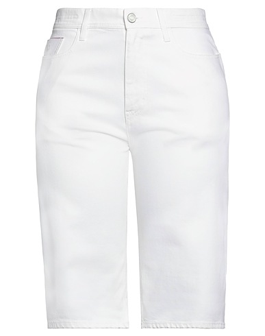 JACOB COHЁN Shorts & Bermuda White 98% Cotton, 2% Elastane