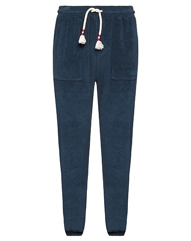 MC2 SAINT BARTH Casual trouser Navy blue 80% Cotton, 20% Polyamide