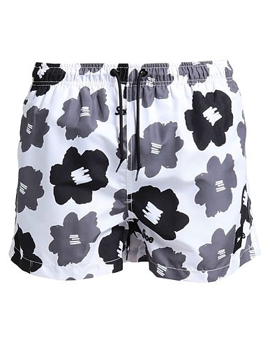 SHOE Swim shorts White 100% Polyester
