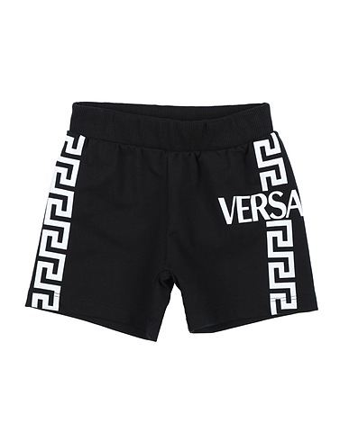 VERSACE YOUNG Pantalone felpa Nero 94% Cotone, 6% Elastan