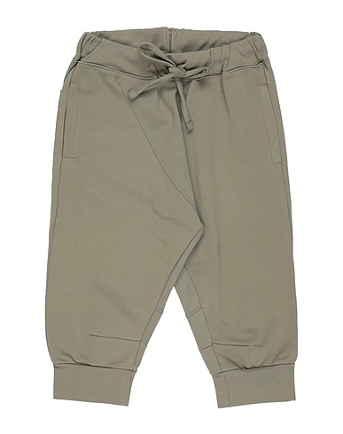 PAOLO PECORA Casual pants Khaki 100% Cotton