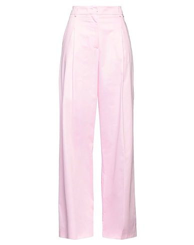 LIU •JO Casual trouser Pink 98% Cotton, 2% Elastane