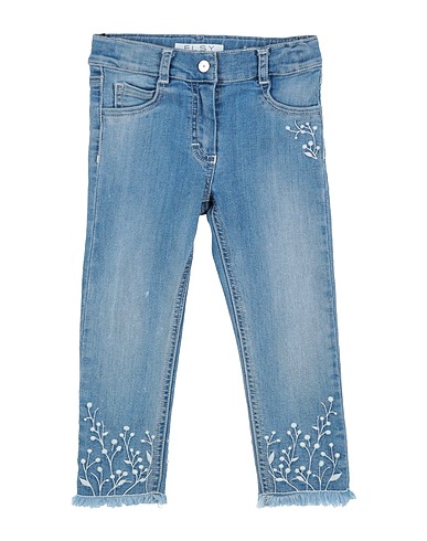 ELSY Denim trousers Blue 72% Cotton, 25% Polyester, 3% Elastane