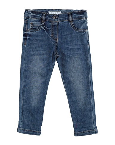 ELSY Denim trousers Blue 77% Cotton, 21% Polyester, 2% Elastane