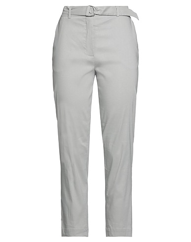 PIERANTONIO GASPARI Casual trouser Light grey 36% Viscose, 34% Linen, 27% Polyamide, 3% Elastane