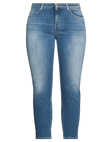L' AUTRE CHOSE Denim pants 92% Cotton, 6% Elastomultiester, 2% Elastane
