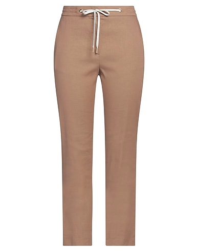 ELEVENTY Pantalone Nocciola 65% Lino, 34% Cotone, 1% Elastan
