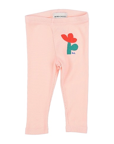 BOBO CHOSES Leggings Light pink 94% Organic cotton, 6% Elastane