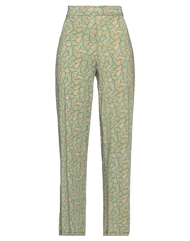 MAÏDA MILA Casual trouser Sage green 95% Viscose, 5% Elastane