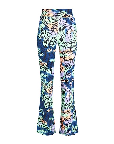 PUMA Casual trouser DARE TO FEELIN XTRA AOP Flared Pants
 Green 85% Polyester, 15% Elastane