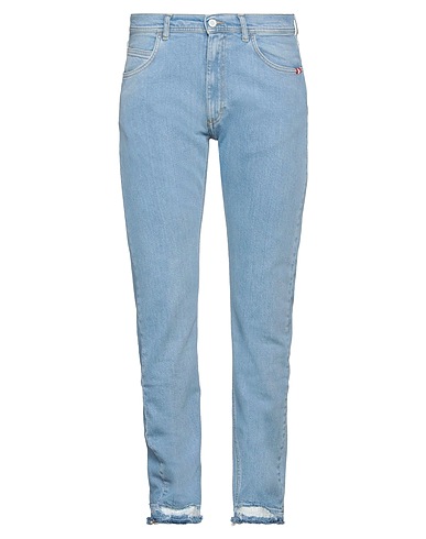 AMISH SUPPLIES Denim trousers Blue 98% Cotton, 2% Elastane