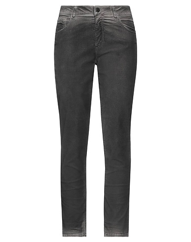 MARANI JEANS Casual pants Charcoal 67% Cotton, 30% Polyester, 3% Elastane