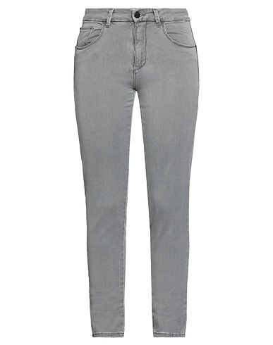 MARANI JEANS Denim trousers Grey 58% Cotton, 40% Lyocell, 2% Elastane