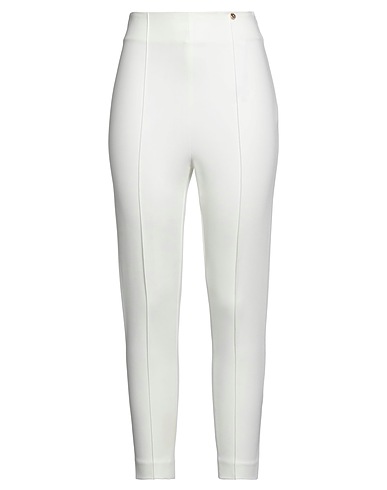 LIU •JO Casual trouser White 70% Viscose, 26% Polyamide, 4% Elastane