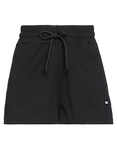 SHOE Shorts & Bermuda Black 95% Cotton, 5% Elastane