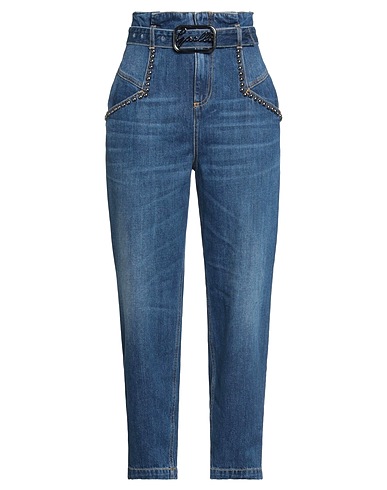 GAëLLE Paris Denim pants Blue 100% Cotton
