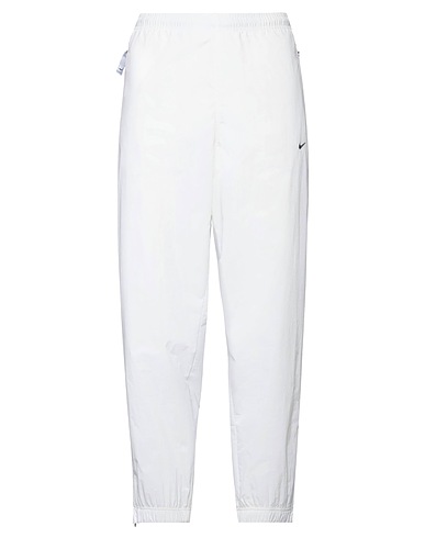 NIKE Casual trouser White 100% Nylon