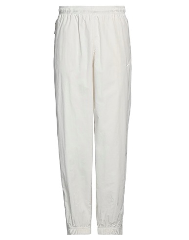 NIKE Casual trouser OFF WHITE 100% Nylon