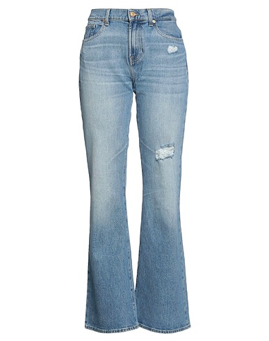 7 FOR ALL MANKIND Denim trousers Blue 99% Cotton, 1% Elastane