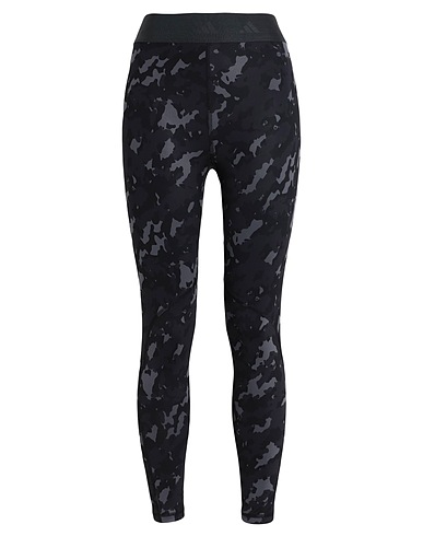 ADIDAS Leggings adidas Techfit Camo 7/8 Tight
 Schwarz 73% Recyceltes Polyester, 27% Elastan