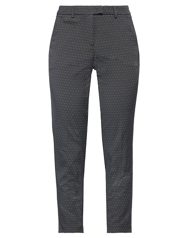 SEVENTY VENEZIA Casual pants Black 72% Cotton, 25% Polyester, 3% Elastane