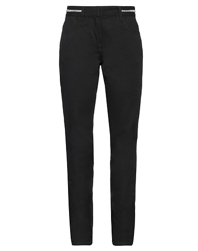 GIVENCHY Denim trousers Black 99% Cotton, 1% Elastane, Polyester