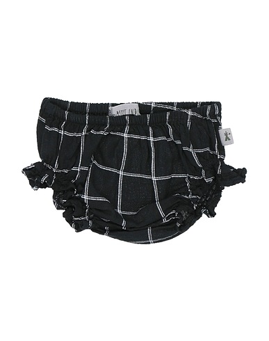 PETIT INDI Shorts & Bermuda Black 100% Organic cotton