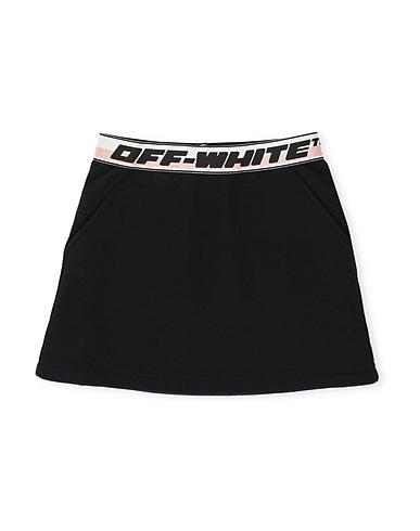 OFF-WHITE™ KIDS Gonna Nero 100% Cotone