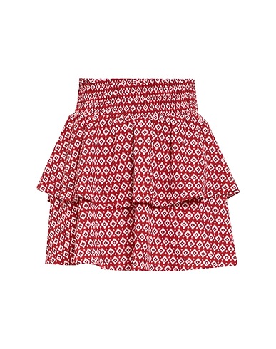 ONLY Mini skirt Rust 97% Polyester, 3% Elastane