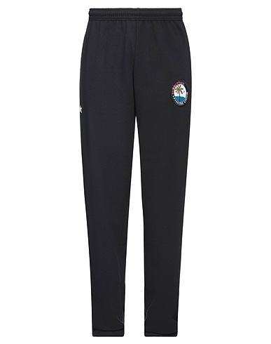 THE EDITOR Casual pants Black 80% Cotton, 20% Polyester