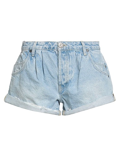 ONE TEASPOON Short en jean Bleu 80% Coton, 20% Coton recyclé
