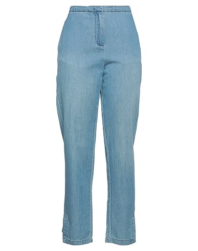 ARMANI EXCHANGE Denim trousers Blue 75% Cotton, 25% Linen