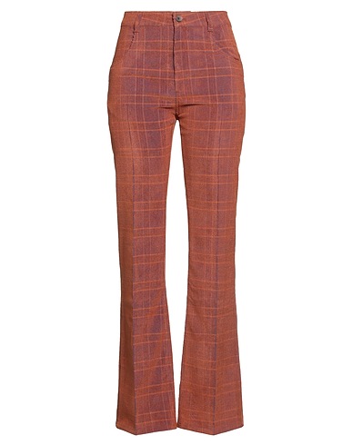 McQ Alexander McQueen Pantalone Ruggine 74% Poliestere, 24% Viscosa, 2% Elastan