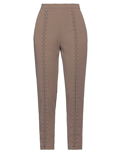 ELISABETTA FRANCHI 24 ORE Pantalone Verde militare 100% Poliestere