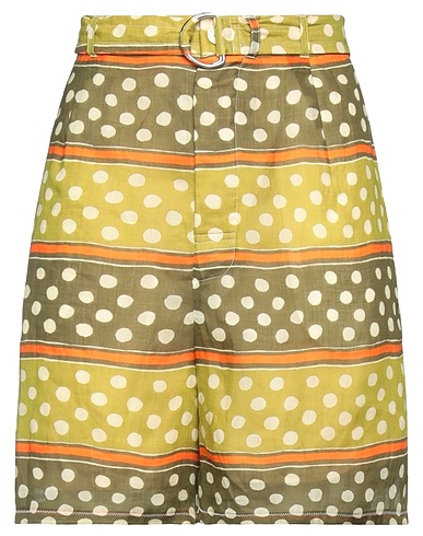 MARNI Shorts & Bermuda Sage green 100% Ramie