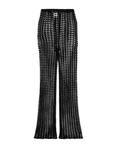 JUCCA Pantalone Nero 100% Cotone