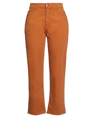 JUCCA Denim pants Tan 98% Cotton, 2% Elastane