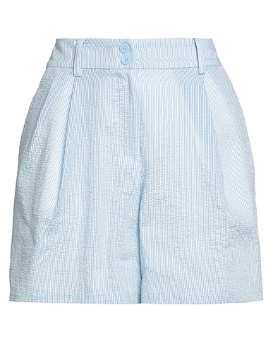 ARMANI EXCHANGE Shorts & Bermuda Pastel blue 55% Modal, 45% Polyamide