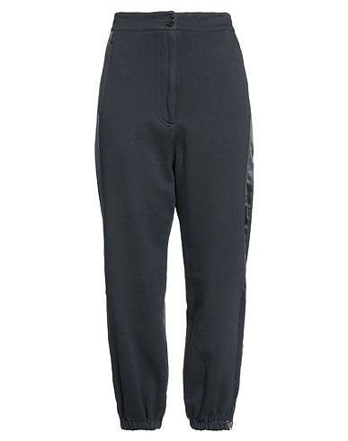.TESSA Casual trouser Charcoal 100% Cotton, Silk