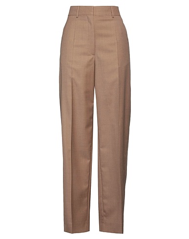 BURBERRY Casual pants Brown 100% Wool, Cupro, Elastane