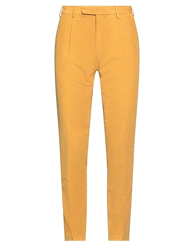 DEVORE INCIPIT Casual pants Mustard 87% Cotton, 12% Modacrylic, 1% Elastane