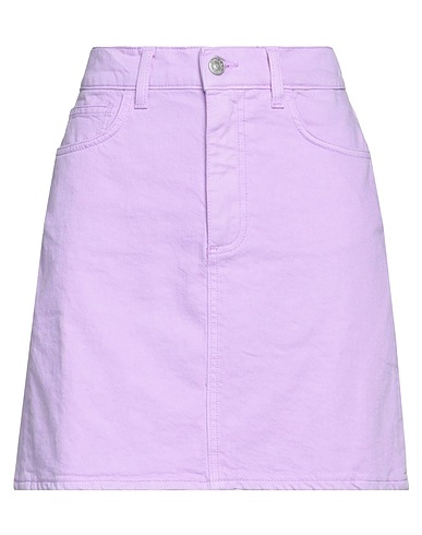 JUCCA Denim skirt Mauve 100% Cotton