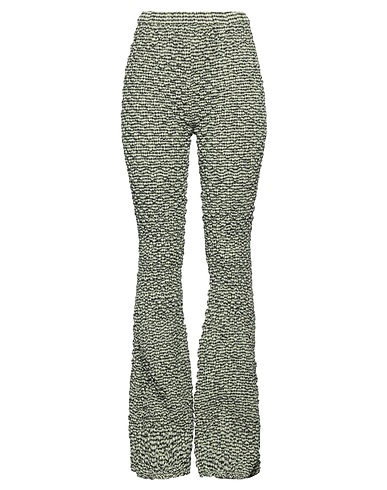 McQ Alexander McQueen Casual pants Light green 97% Polyester, 3% Elastane