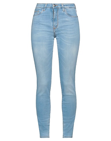 BELLWOOD Denim pants Blue 98% Cotton, 2% Elastane