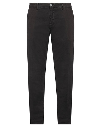 SIVIGLIA Casual trouser Dark brown 97% Cotton, 3% Elastane