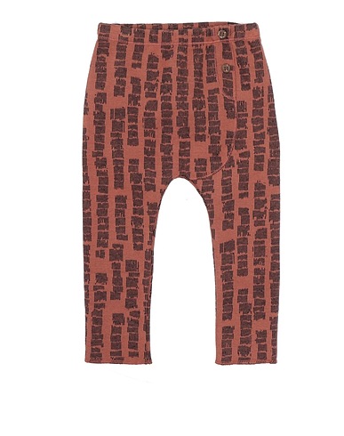 PLAY UP Casual trouser Brown 100% Organic cotton