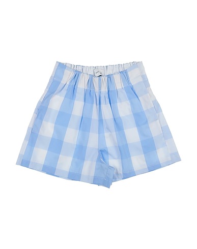 UNLABEL Shorts & Bermuda Light blue 97% Cotton, 3% Elastane