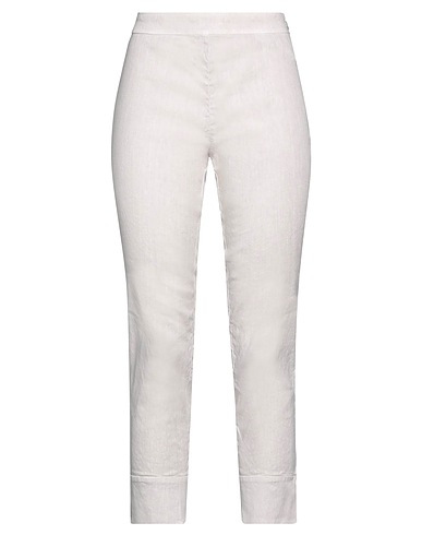 120% LINO Casual trouser Taupe 60% Linen, 38% Cotton, 2% Elastane